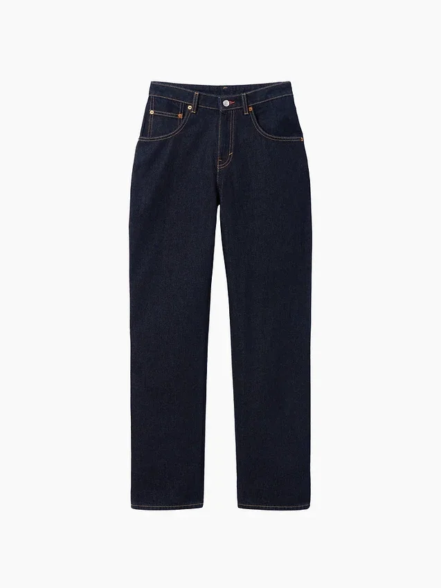 Vaqueros rectos de talle alto GAP × Victoria Beckham