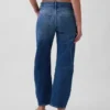 Vaqueros Slim Barrel de talle medio