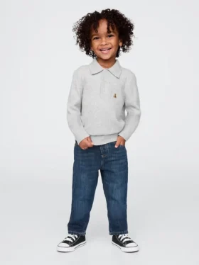 Vaqueros slim sin cremallera para bebés y niños pequeños