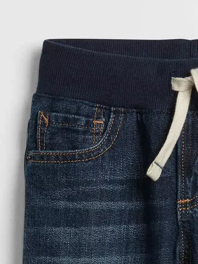 Vaqueros slim sin cremallera para bebés y niños pequeños