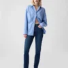 Vaqueros slim vintage de talle alto