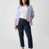 Vaqueros slim vintage de talle medio