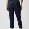 Vaqueros slim vintage de talle medio