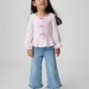 Vaqueros Stride con bajo con volantes para bebés y niños pequeños
