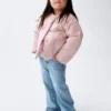 Vaqueros Stride con bajo con volantes para bebés y niños pequeños