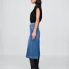 Vaqueros tipo culotte de talle alto