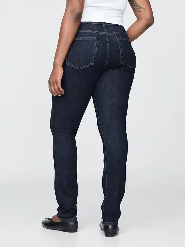 Vaqueros «true skinny» de talle medio