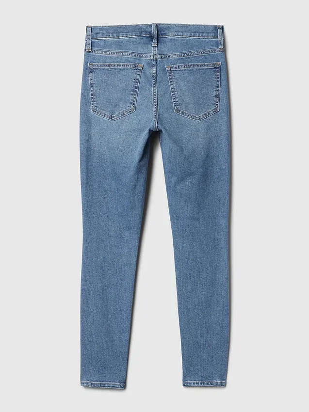 Vaqueros «true skinny» de talle medio