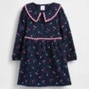 Vestido con cuello para bebés y niños