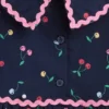Vestido con cuello para bebés y niños