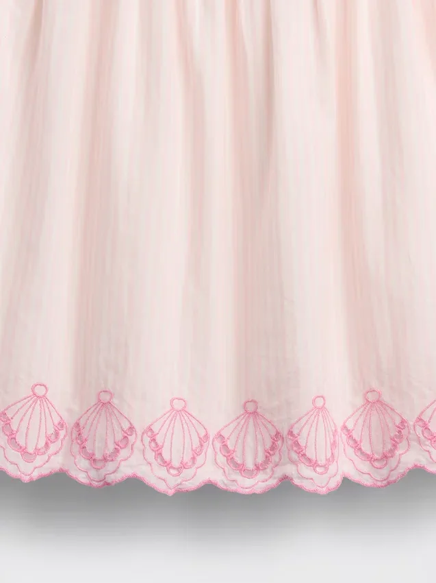 Vestido de encaje para bebés y niños
