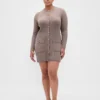 Vestido de jersé con bolsillos acanalados CashSoft