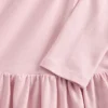 Vestido de niñita con corte abullonado