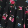 Vestido de niñita con corte abullonado