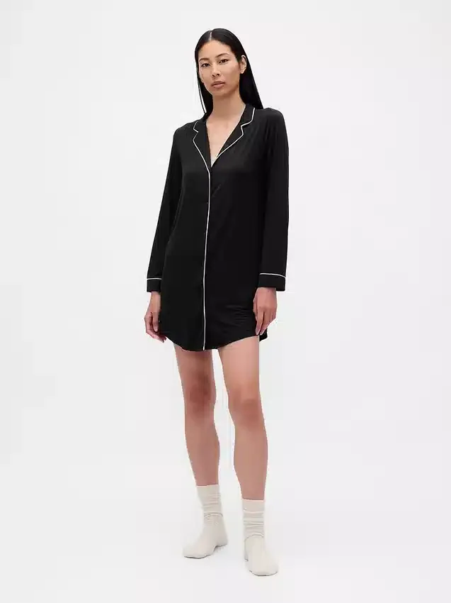 Vestido de pijama de modal de gran suavidad
