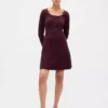 Vestido de punto acanalado CashSoft