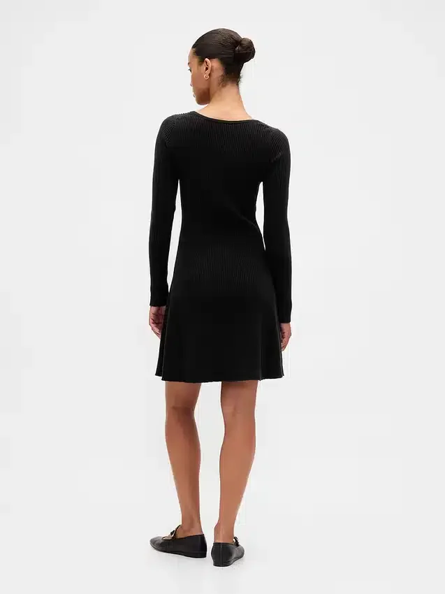 Vestido de punto acanalado CashSoft