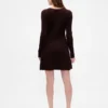 Vestido de punto acanalado CashSoft