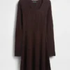 Vestido de punto acanalado CashSoft