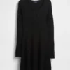 Vestido de punto acanalado CashSoft