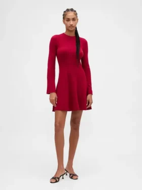 Vestido de punto elástico CashSoft mini
