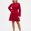 Vestido de punto elástico CashSoft mini