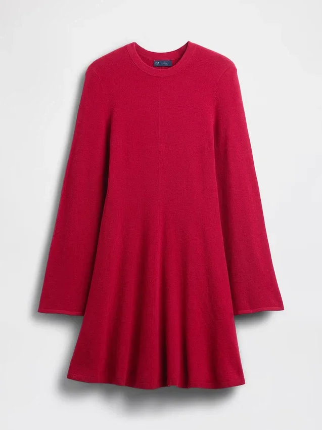 Vestido de punto elástico CashSoft mini
