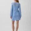 Vestido de punto Pointelle