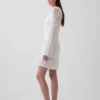 Vestido de punto Pointelle