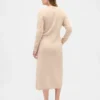 Vestido de punto premamá CashSoft con cuello en V