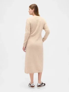 Vestido de punto premamá CashSoft con cuello en V