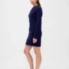 Vestido de punto trenzado CashSoft