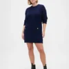 Vestido de punto trenzado CashSoft