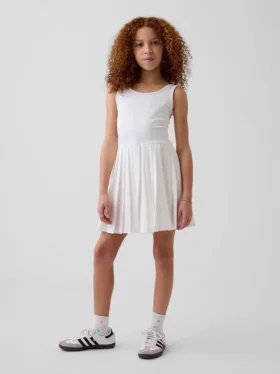 Vestido de tenis plisado para niña