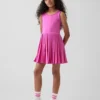 Vestido de tenis plisado para niña