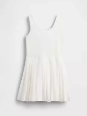 Vestido de tenis plisado para niña