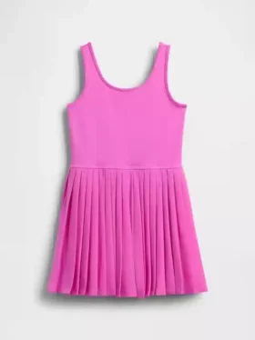 Vestido de tenis plisado para niña