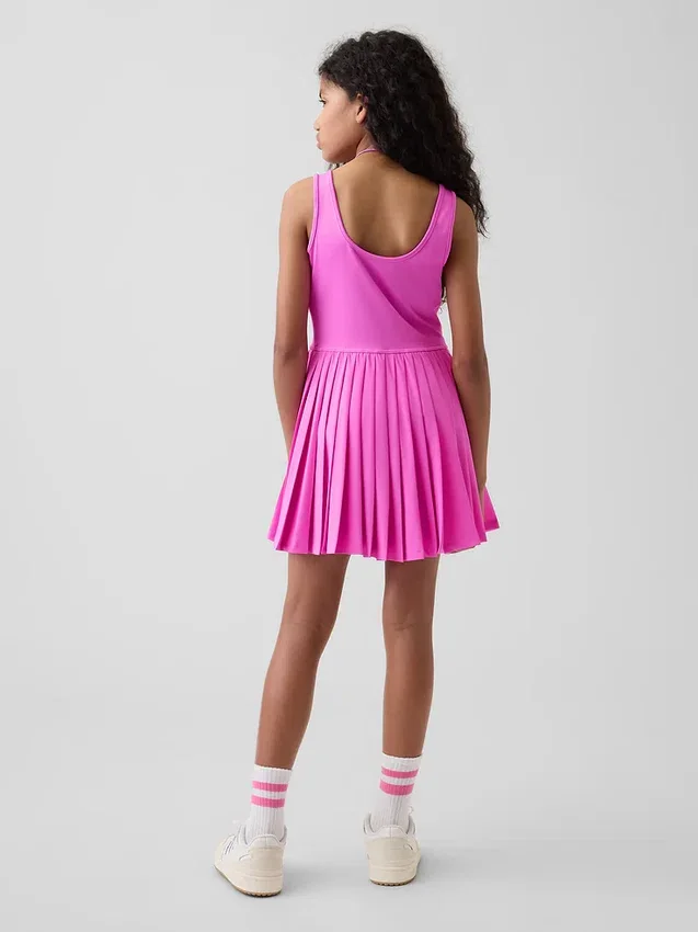 Vestido de tenis plisado para niña