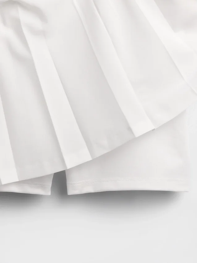 Vestido de tenis plisado para niña