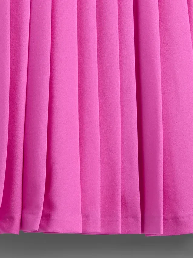 Vestido de tenis plisado para niña