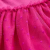 Vestido de tul y tejidos combinados para bebés y niños pequeños