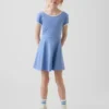Vestido deportivo infantil de manga corta