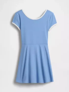 Vestido deportivo infantil de manga corta