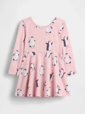 Vestido giratorio combinable para bebés y niños