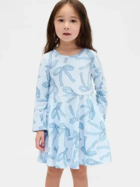 Vestido giratorio combinable para bebés y niños