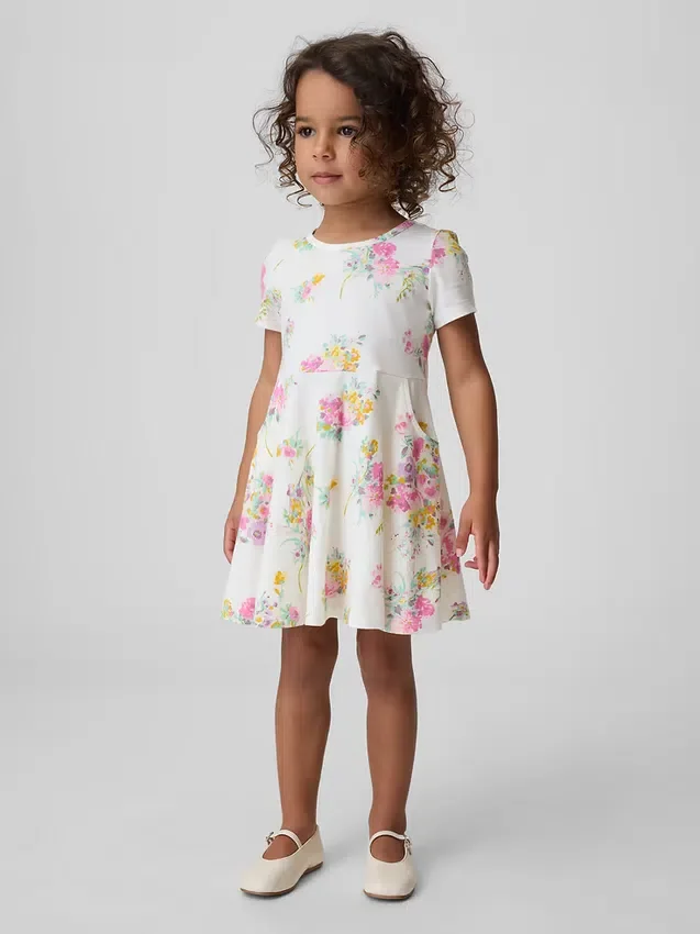 Vestido giratorio combinable para bebés y niños