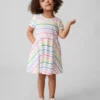 Vestido giratorio combinable para bebés y niños