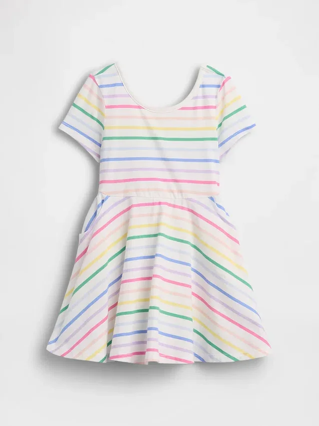 Vestido giratorio combinable para bebés y niños