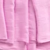Vestido infantil moderno de materiales mixtos