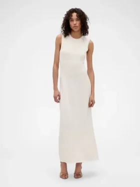 Vestido largo de jerséu Gap × Victoria Beckham